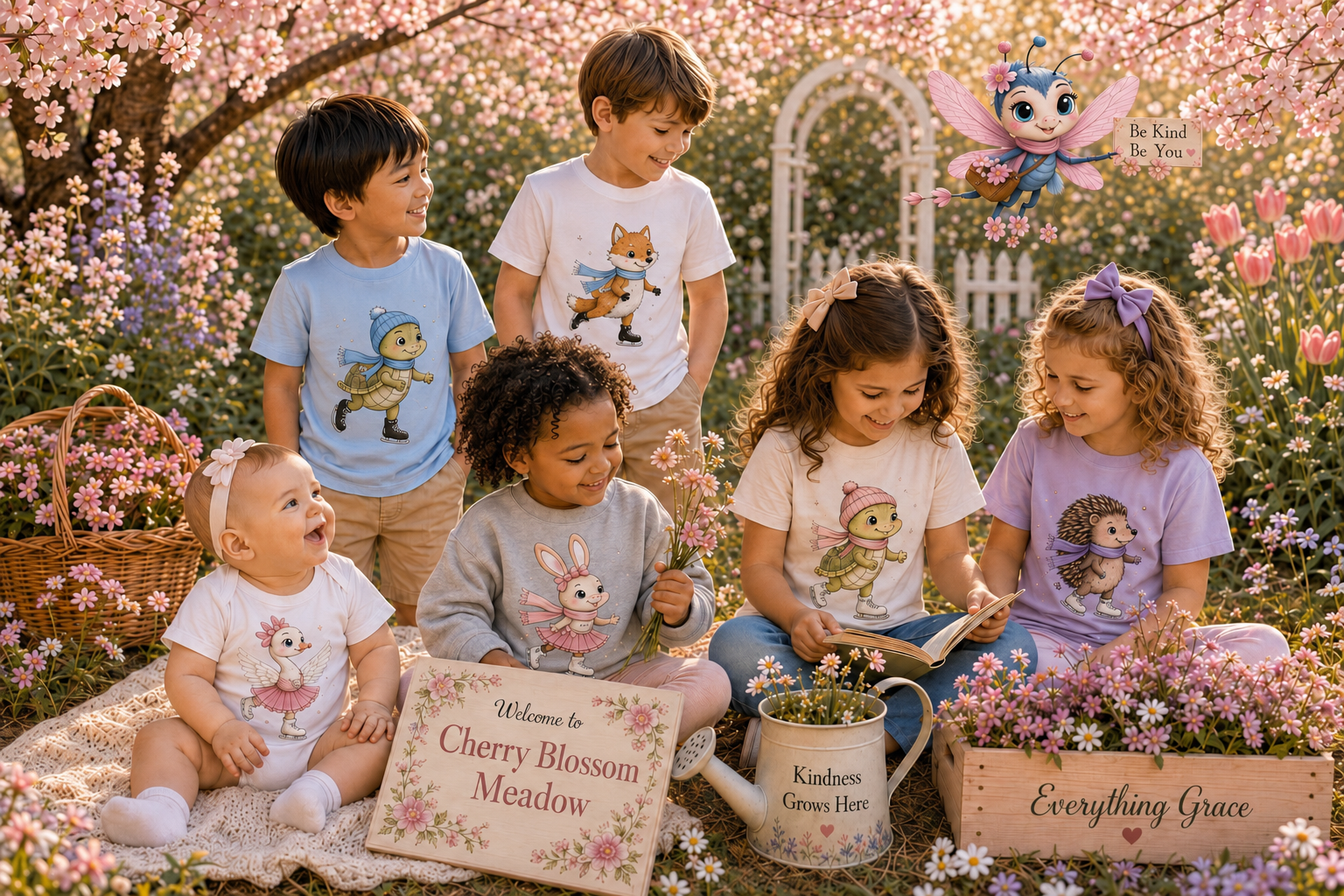 Cherry Blossom Meadow Collection