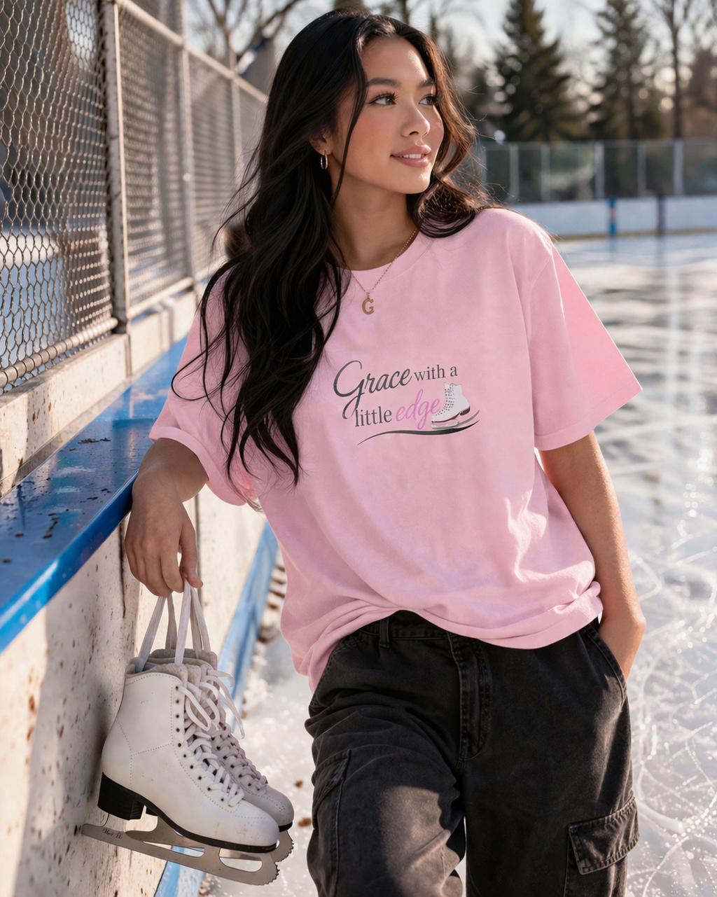 "Grace with a Little Edge" Adult Tee