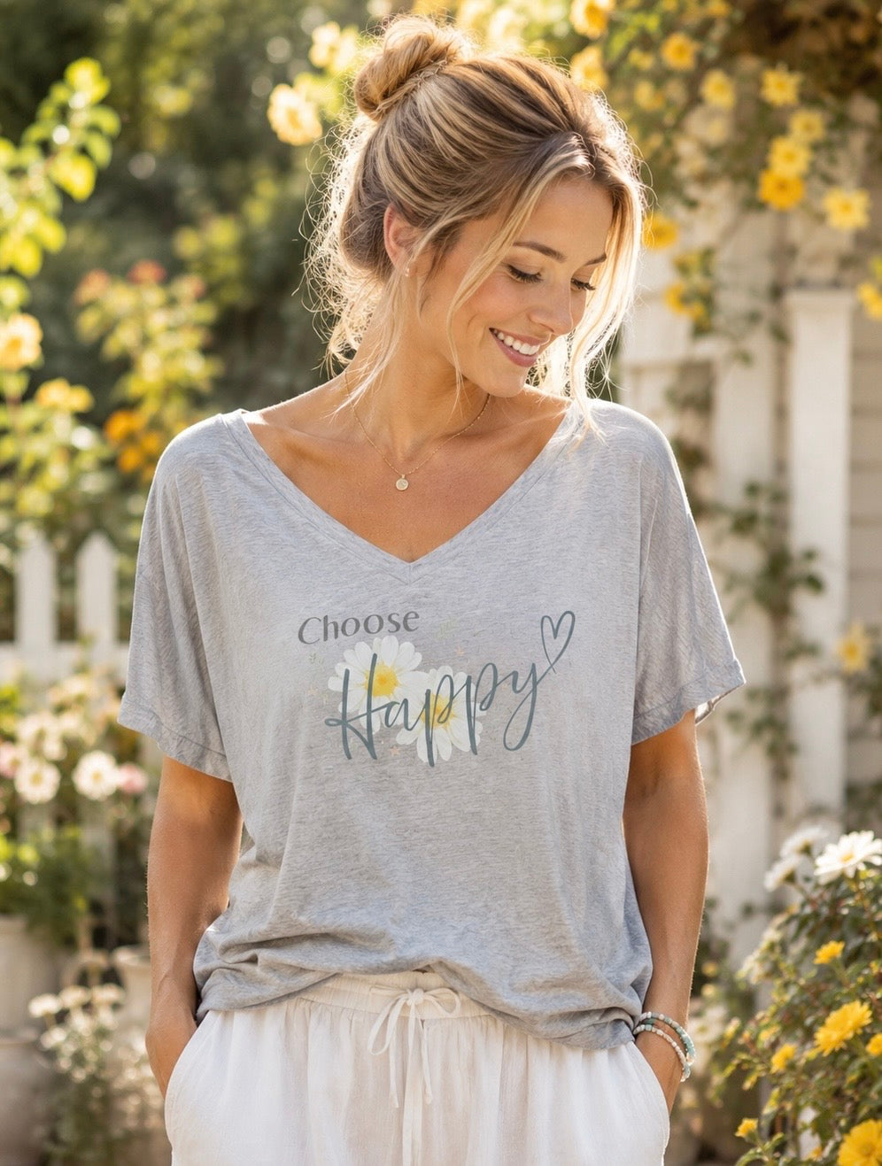 Women’s Slouchy V-Neck Tee