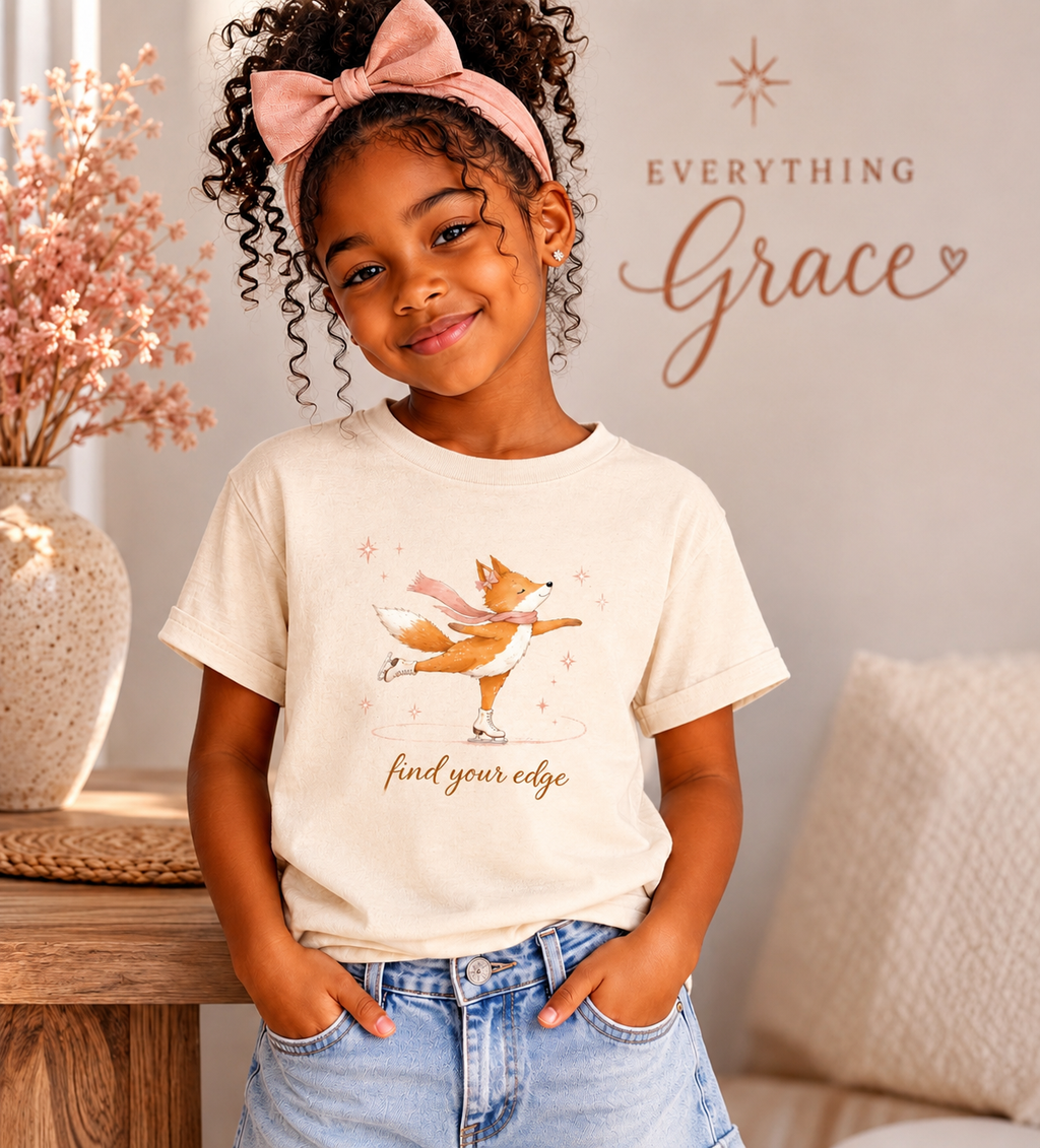 "Foxy Finds Her Edge" Toddler T-Shirt
