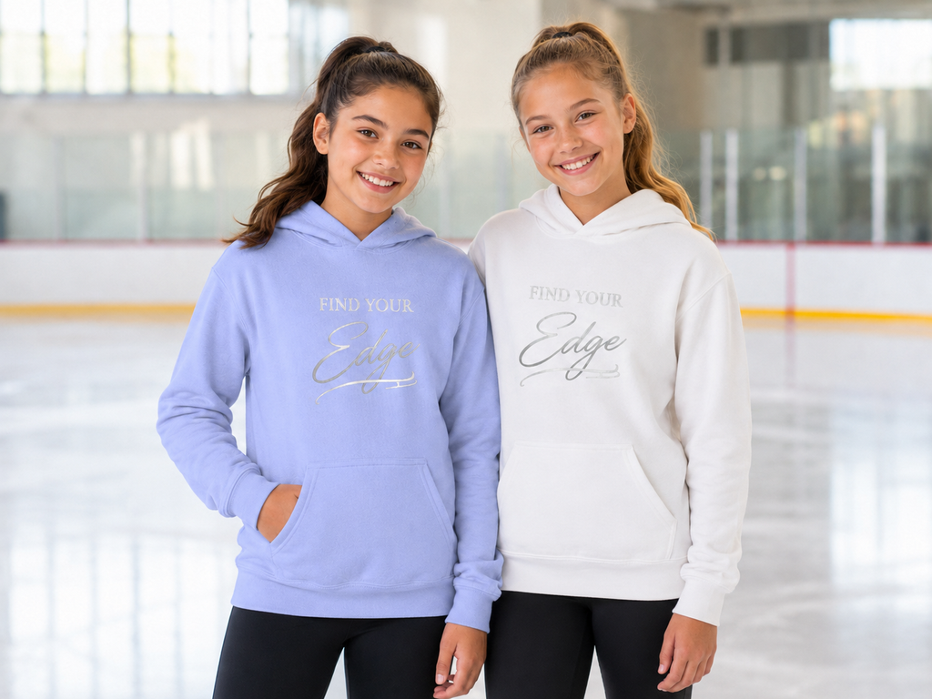 Find Your Edge | Youth Hoodie- Go Be Amazing Logo