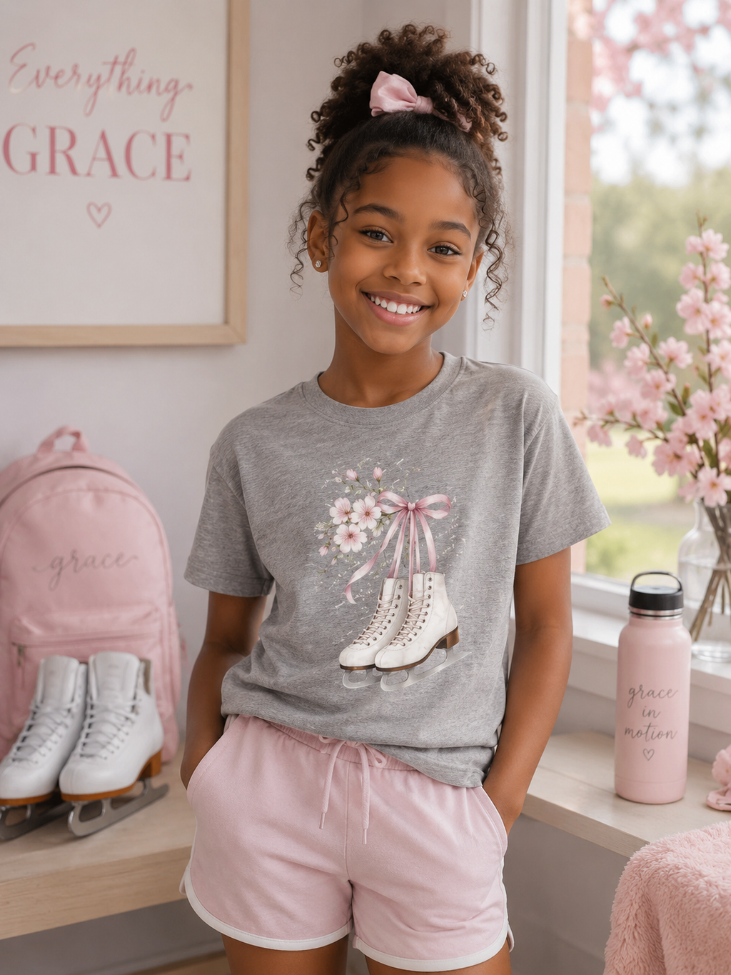 "Blossom Skates" Youth T-Shirt