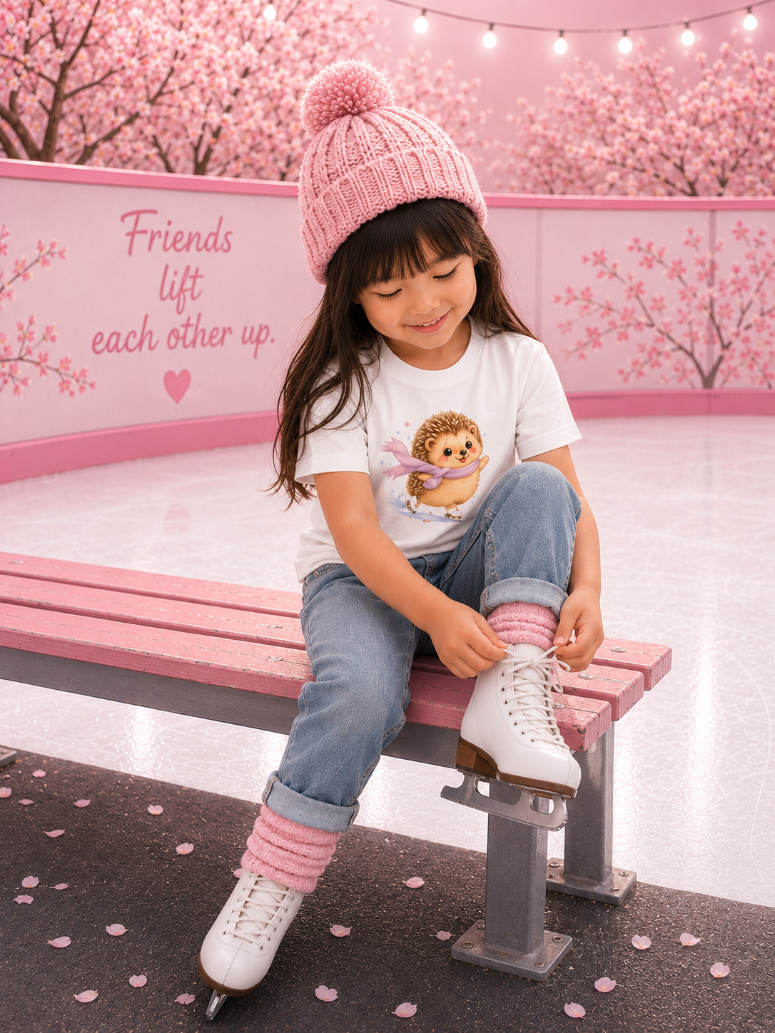 Henrietta Hedgehog- Toddler T-Shirt