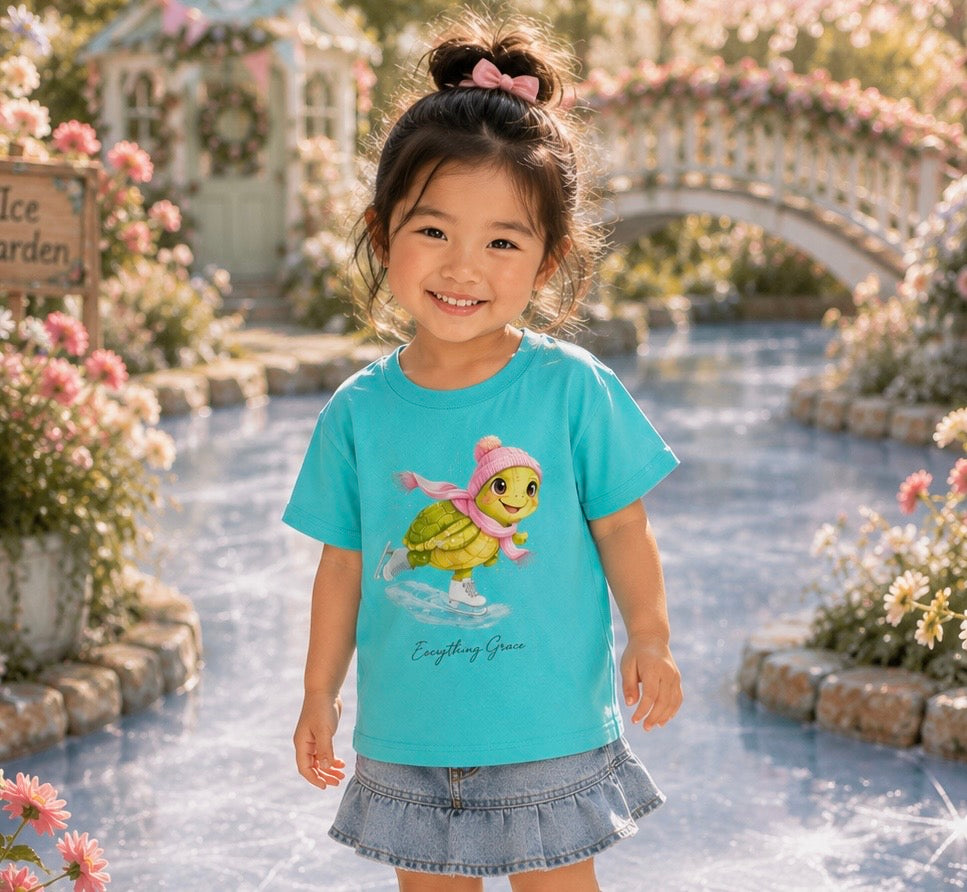 Tilly Turtle- Toddler T-Shirt