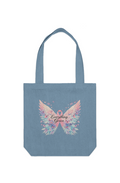 Denim Carrie Tote