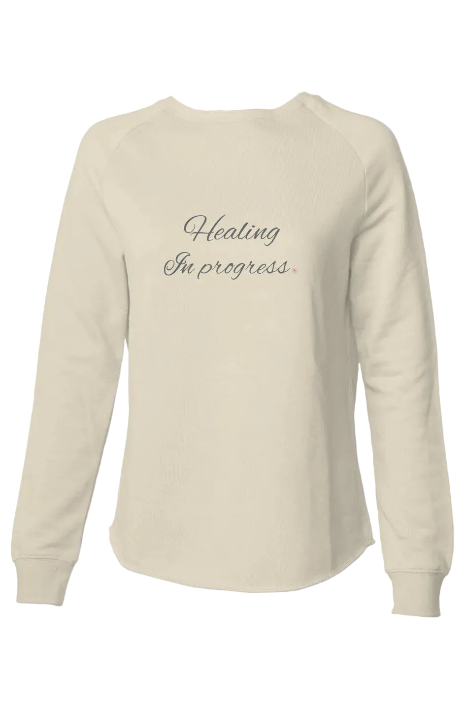 Womens Lightweight Wash Sweatshirt