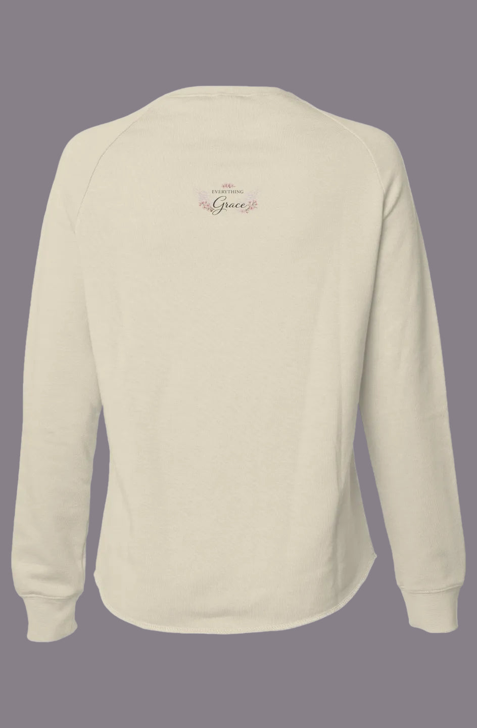 Womens Lightweight Wash Sweatshirt