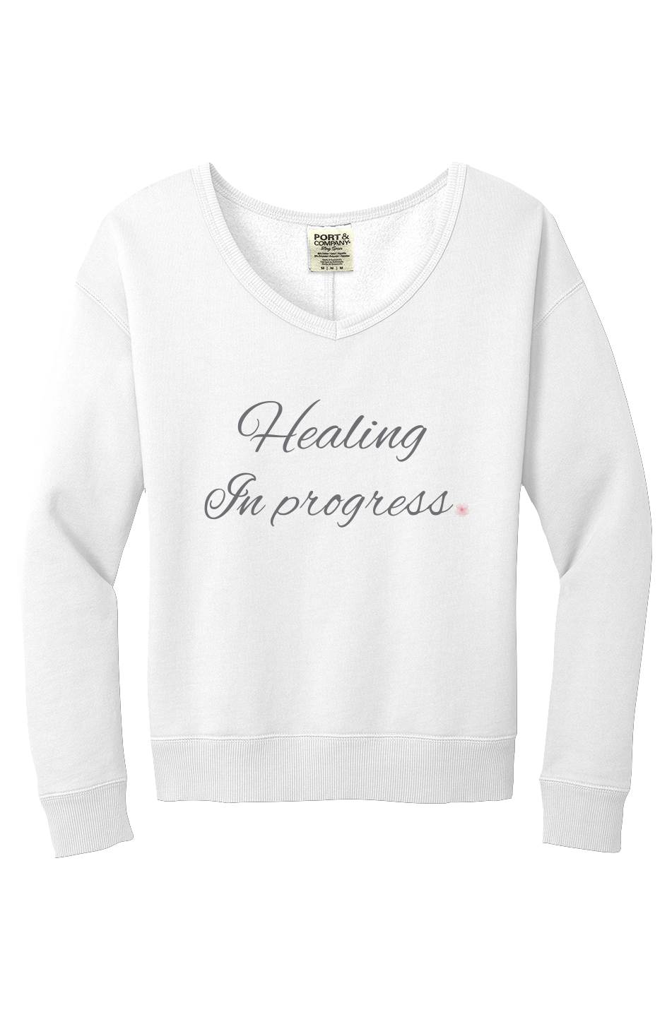 Beach Wash V Neck Sweatshirt