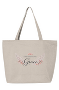 Everyday Grace Zippered Tote