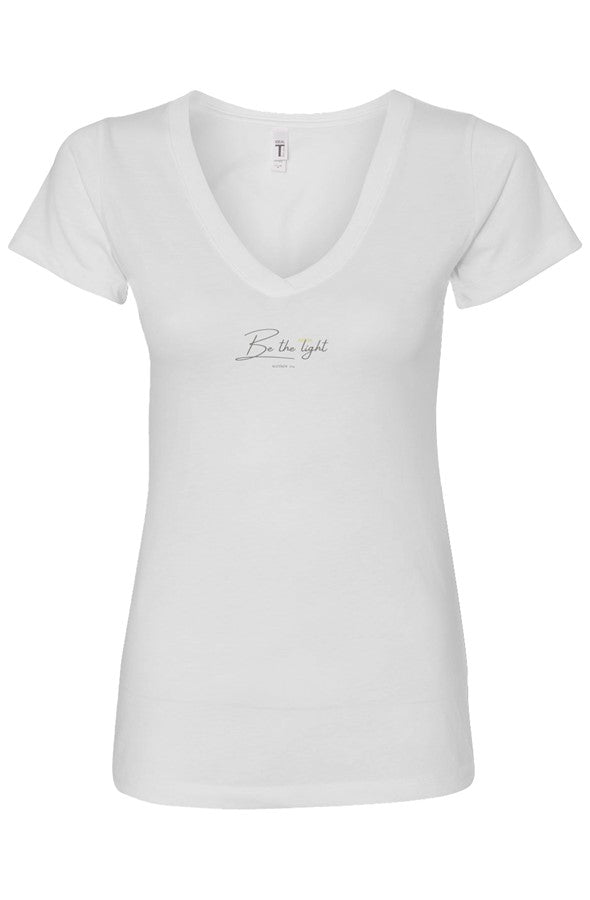 "Be the Light"  V-Neck T