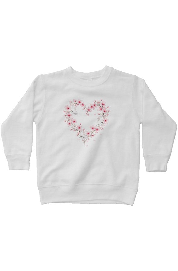 Blossom Heart Skates Sweatshirt
