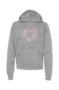 "Blossom Heart Skates" Youth Hoodie