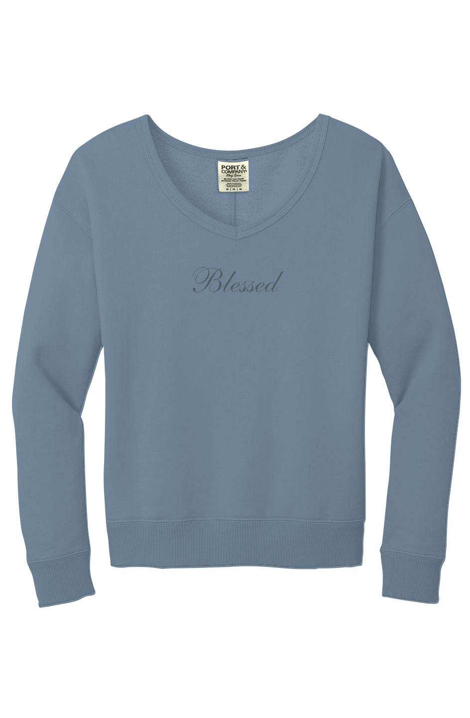 Beach Wash V Neck Sweatshirt