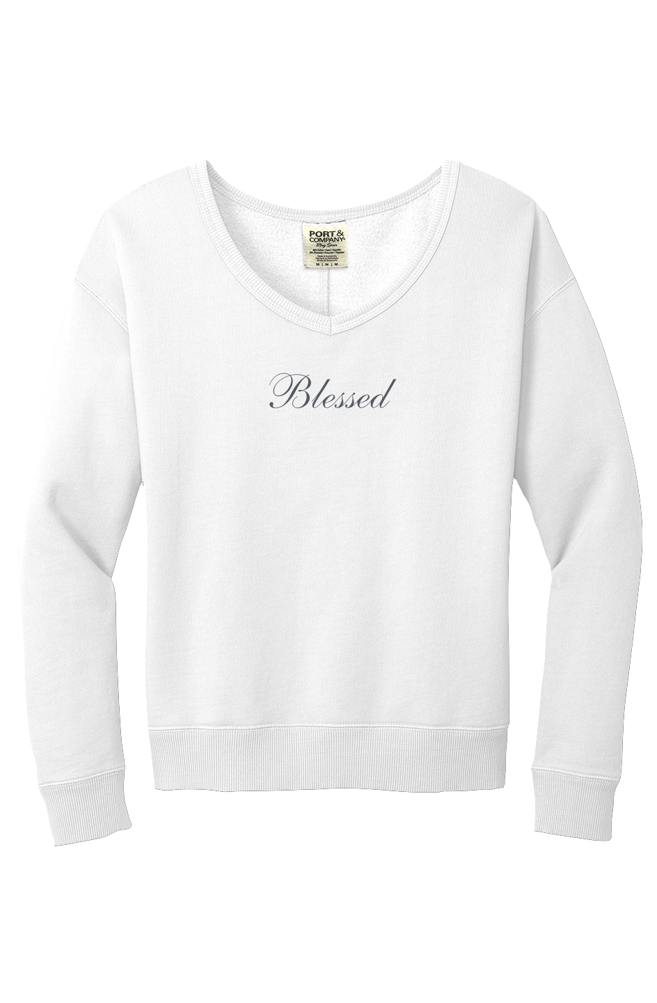 Beach Wash V Neck Sweatshirt