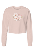 Cherry Blossom Crop Sweatshirt