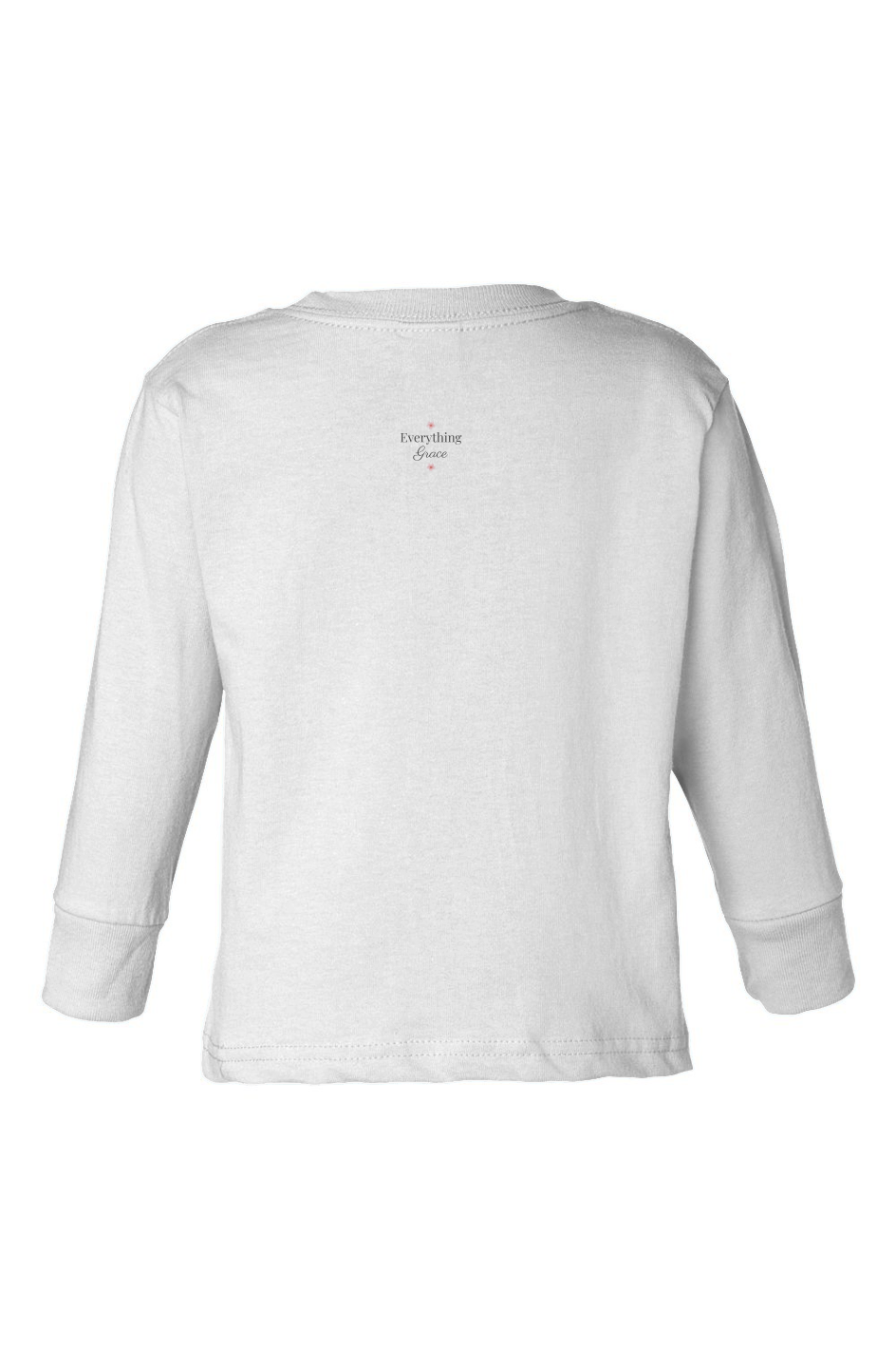 Blossom Heart-Point Shoes Long Sleeved T-Shirt