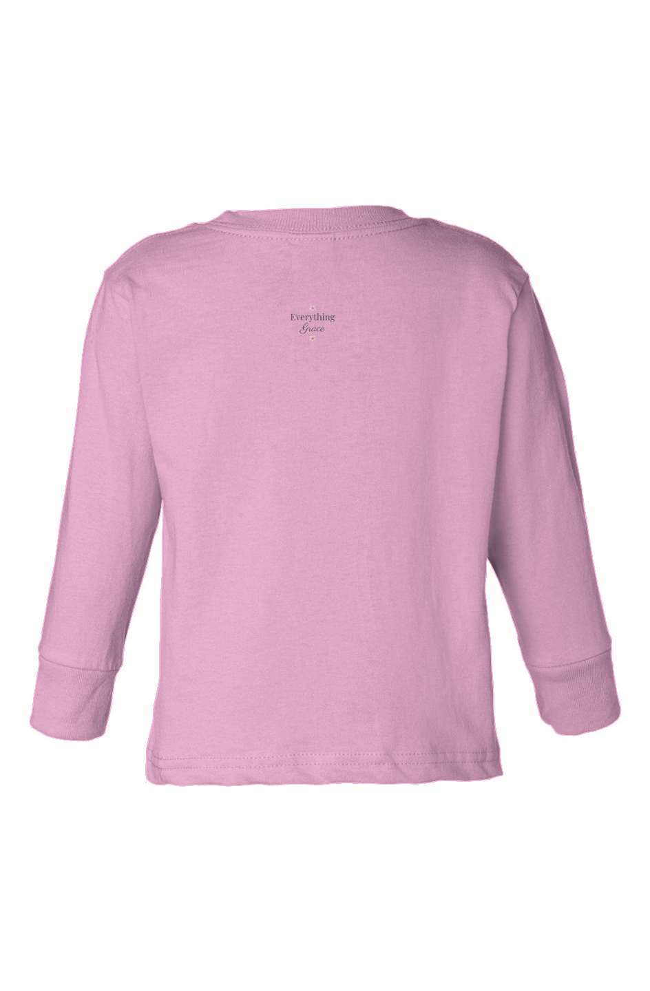 Blossom Heart-Point Shoes Long Sleeved T-Shirt
