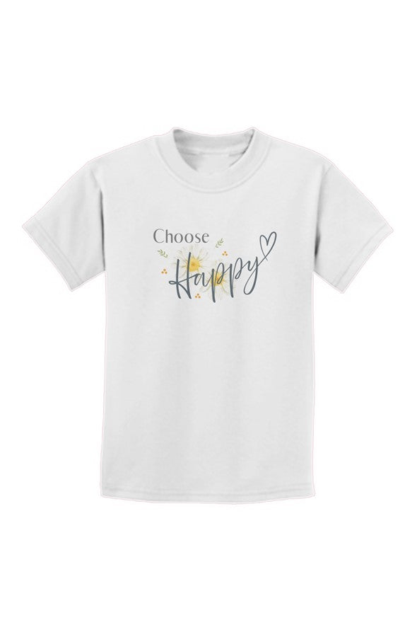 "Choose Happy"  Youth Tee