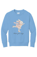 "Hunny Bunny" Find Your Edge- Youth Sweatshirt 