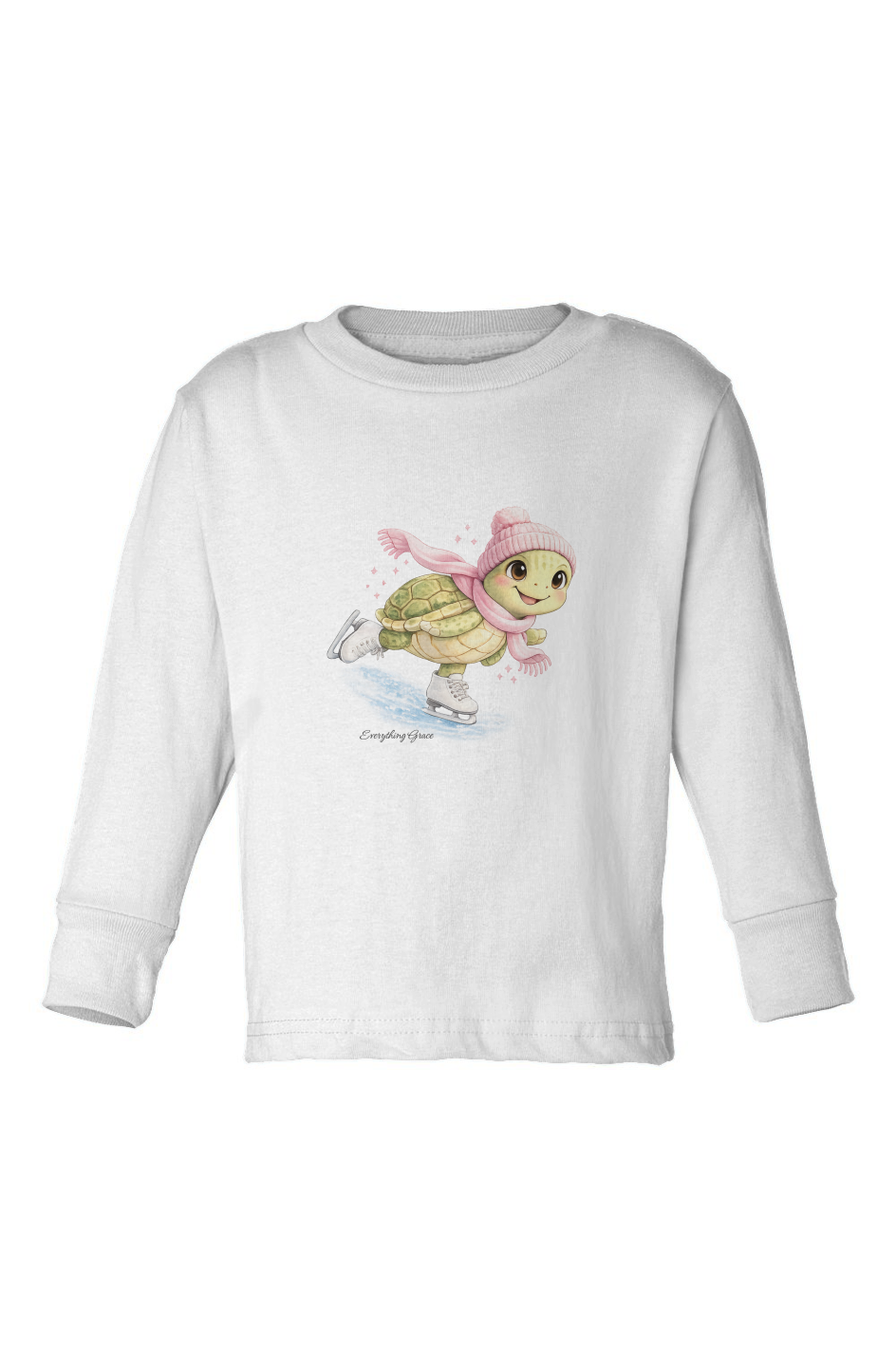 Tilly Turtle Toddler Long Sleeved T Shirt