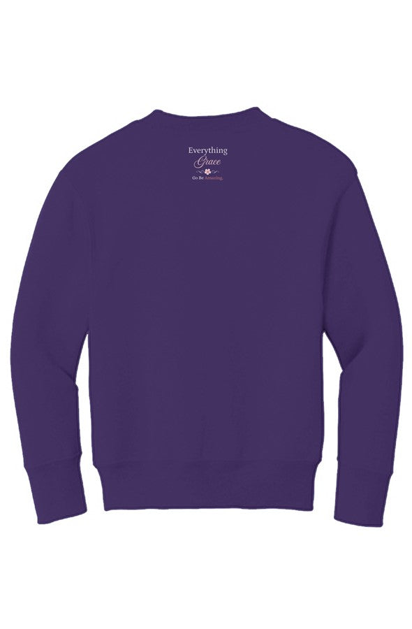 Fiona Fox quot Find Your Edge quot Youth Sweatshirt Dark C