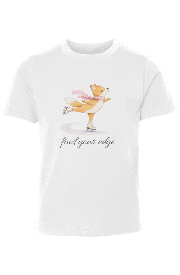 Fiona Fox quot Find Your Edge quot Youth T Shirt