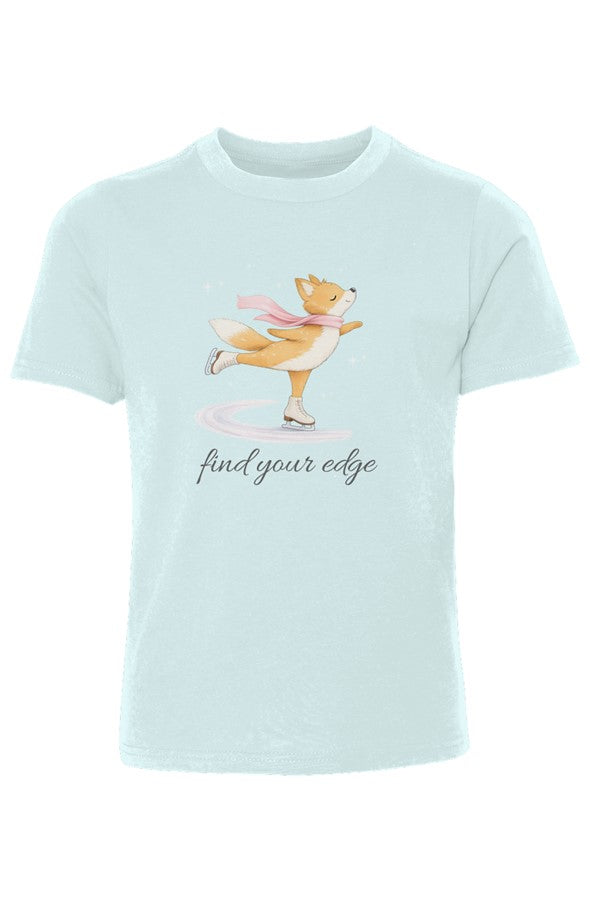 Fiona Fox quot Find Your Edge quot Youth T Shirt