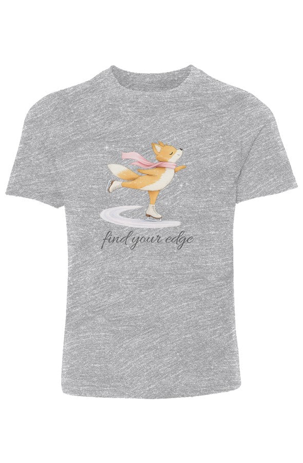 Fiona Fox quot Find Your Edge quot Youth T Shirt