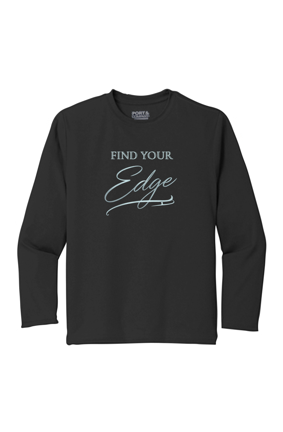 Find Your Edge Youth Performance Long Sleeved T Shirt unisex 