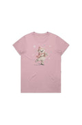 Cocoa Bear Maple Tee