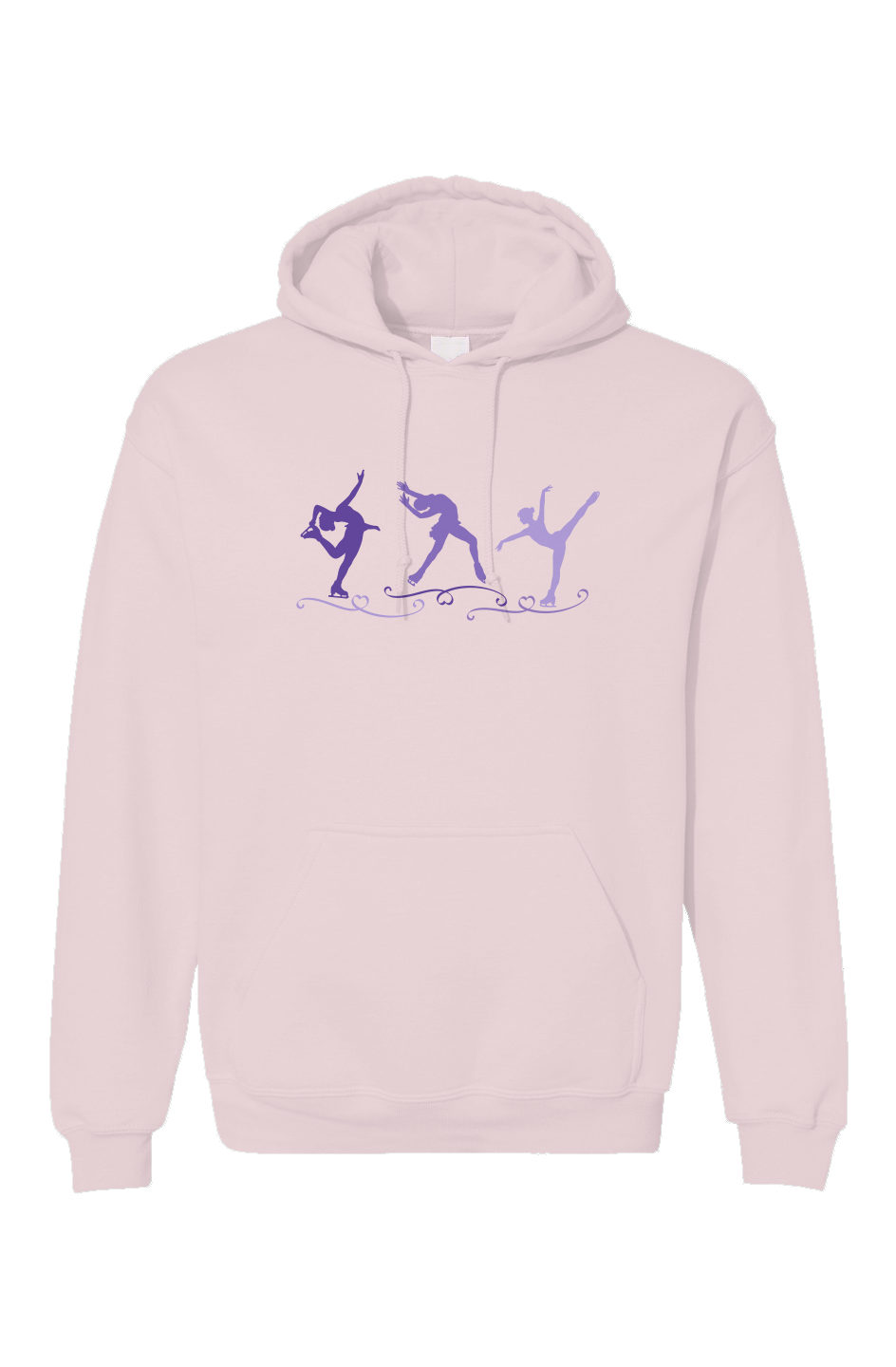 Purple Trio Adult Hoodie