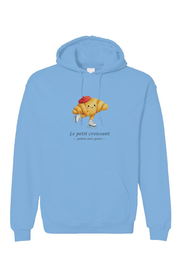 Le Petit Croissant Adult Hoodie