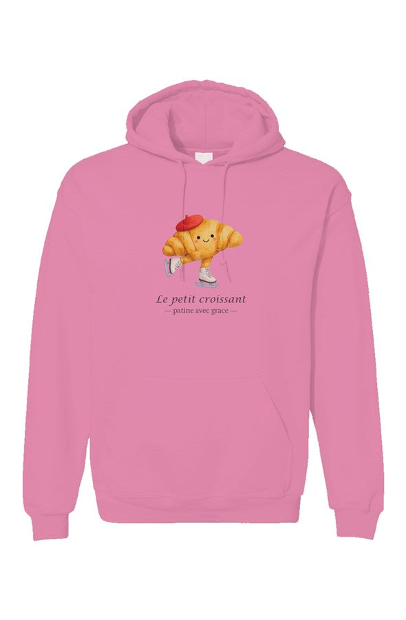 Le Petit Croissant Adult Hoodie