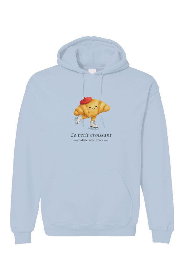 Le Petit Croissant Adult Hoodie