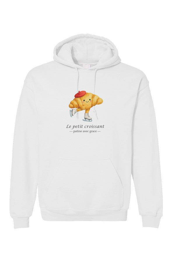 Le Petit Croissant Adult Hoodie