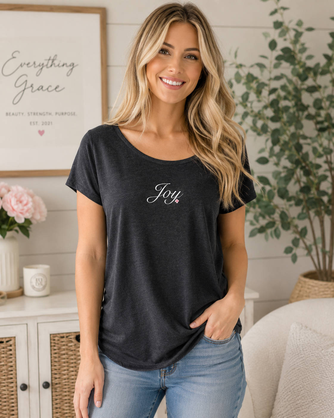 JOY- Blousy T-shirt