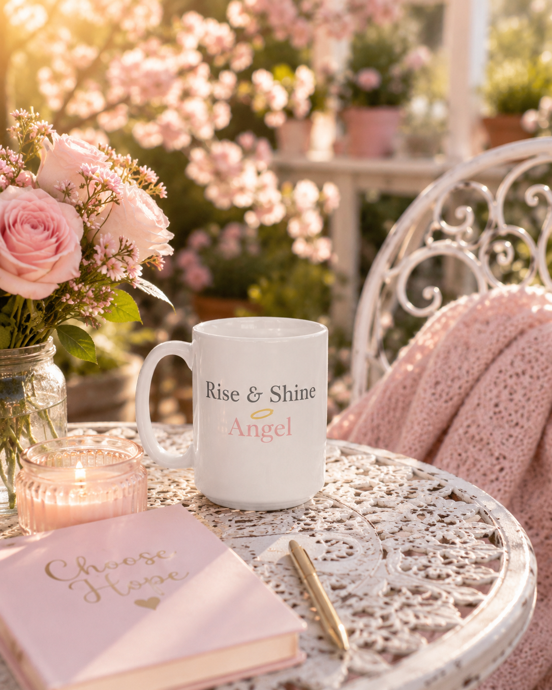 Rise & Shine Angel Mug