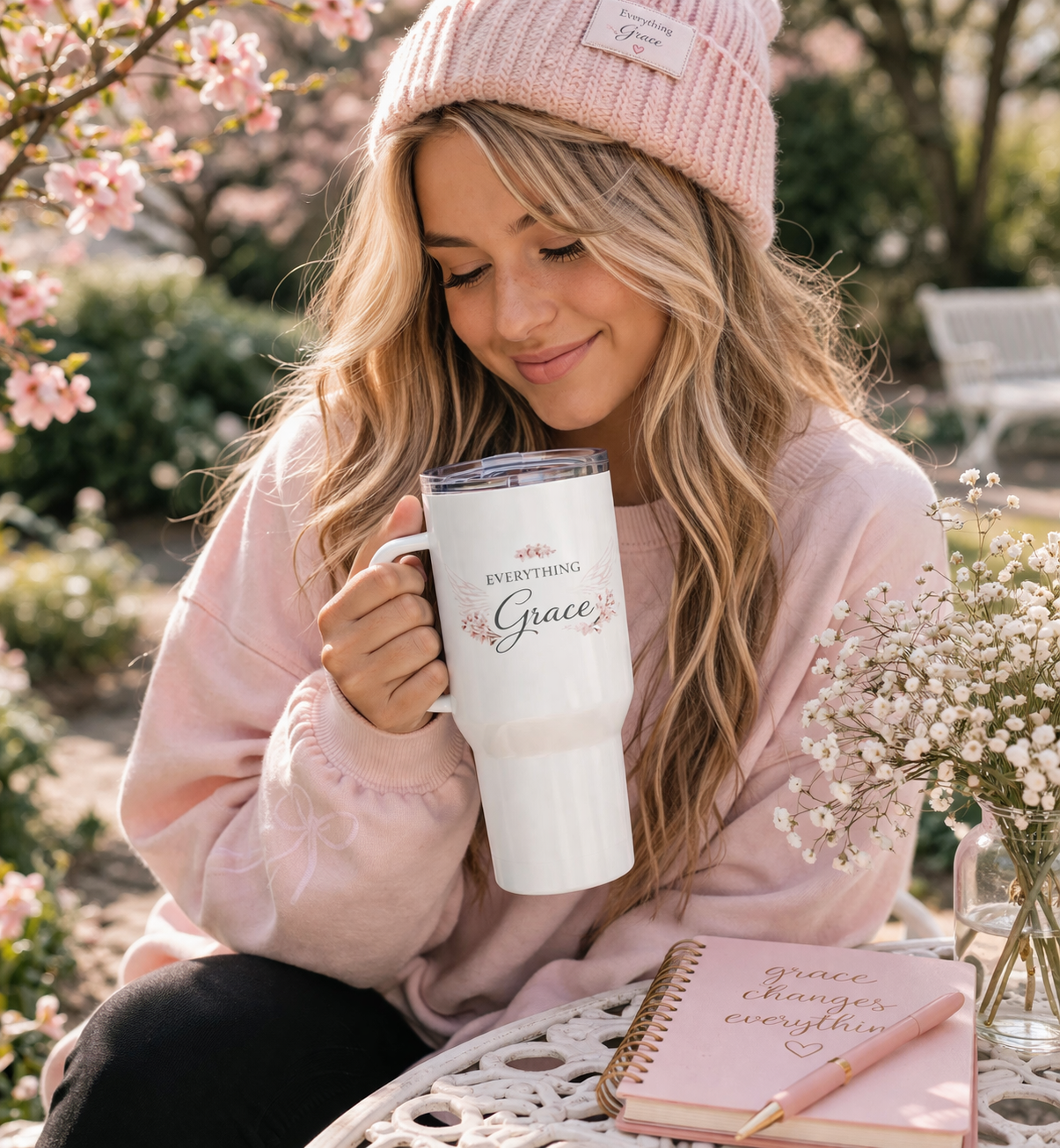 "Heavenly Hydration" Everyday Grace Travel Mug