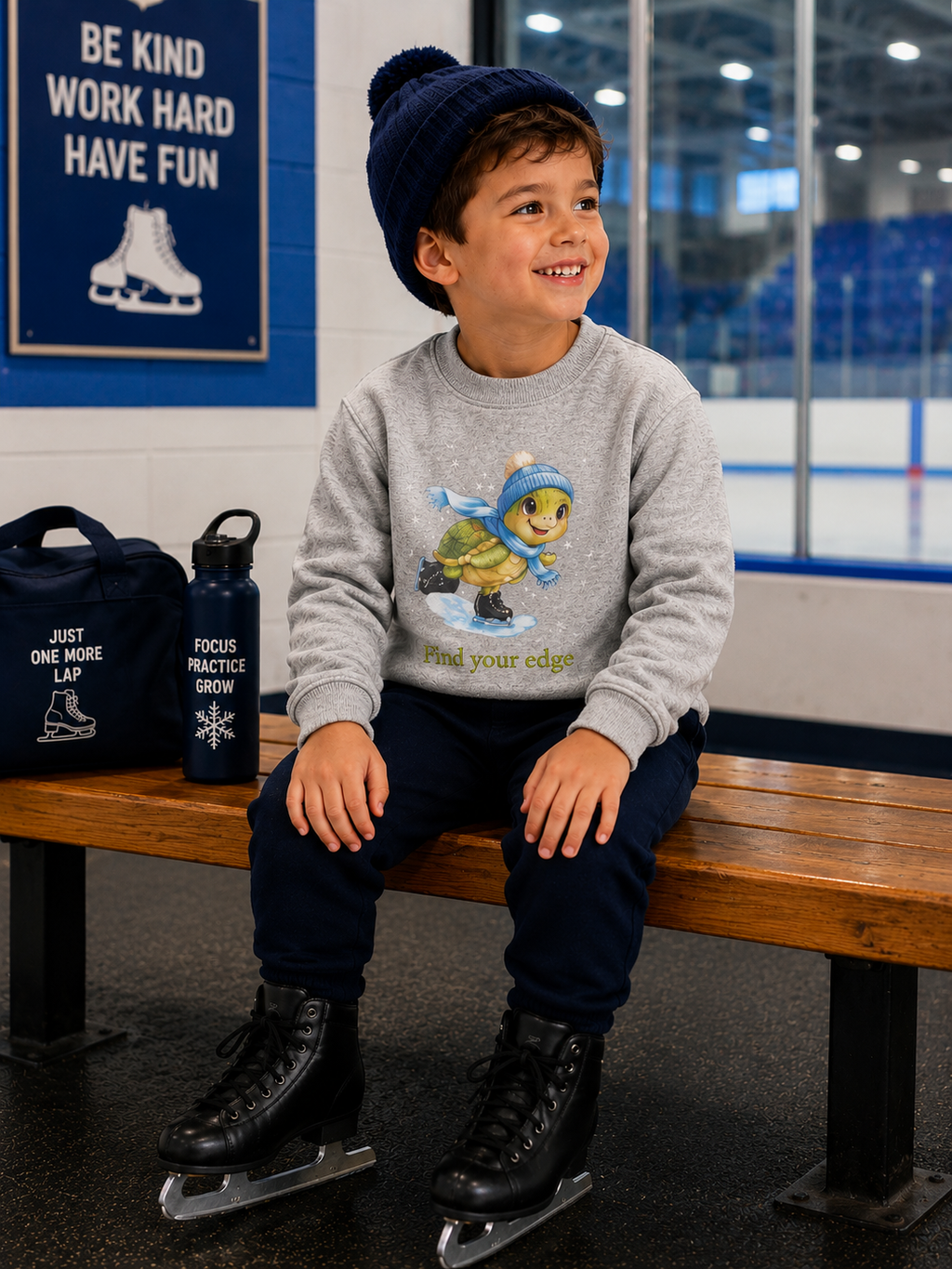 "Thomas Turtle"  Toddler Sweatshirt