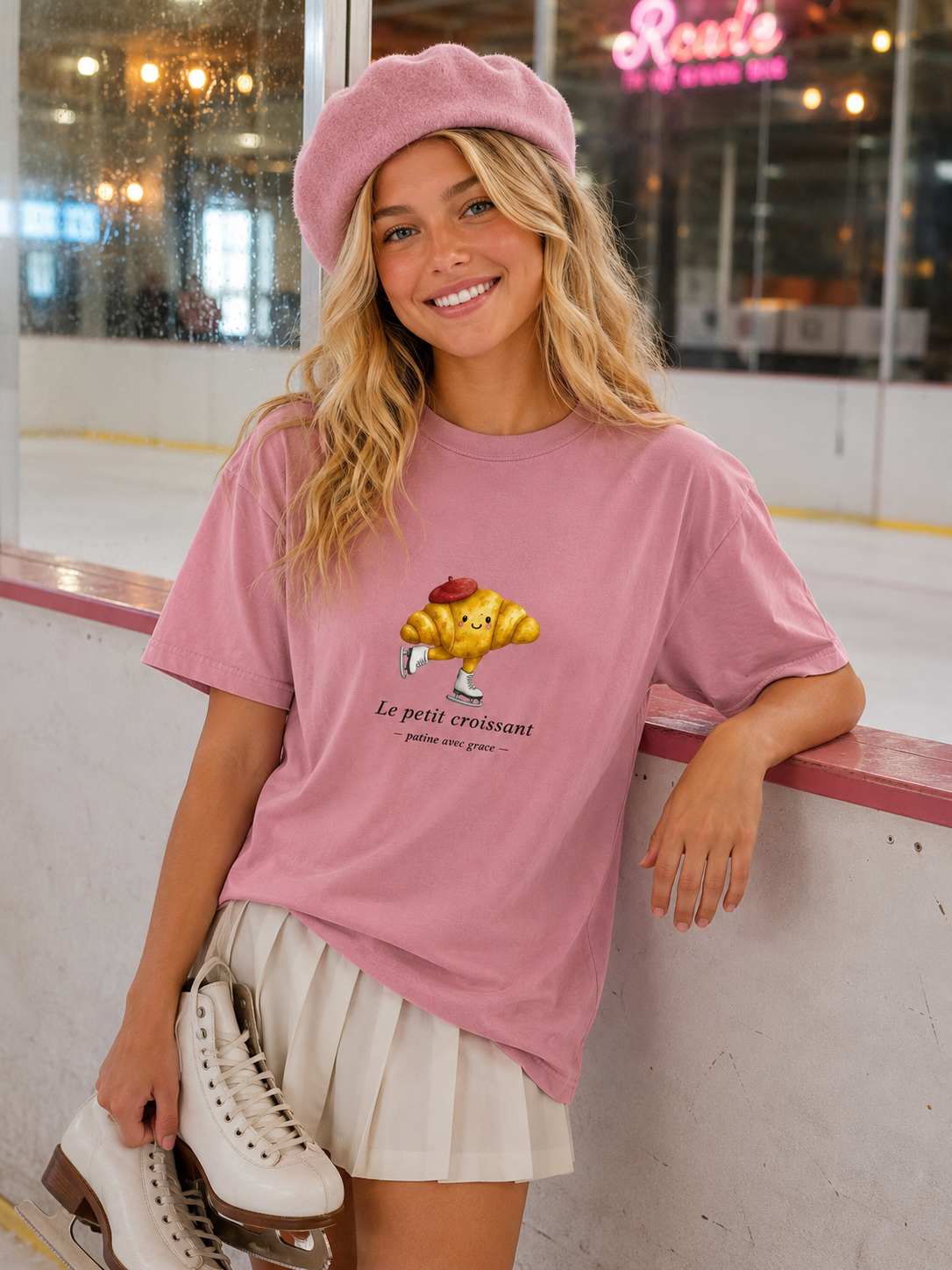 Le Petit Croissant -Patine avec Grace- (Skates with Grace)